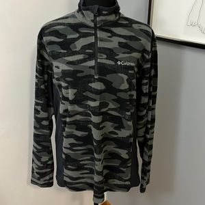 Columbia Gray Camo Fleece